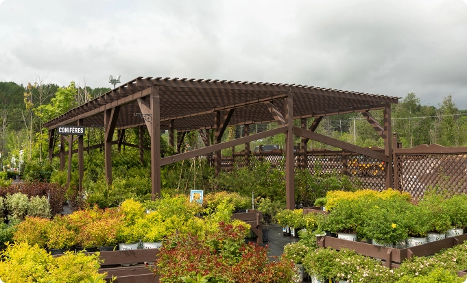 Au coeur centre jardin